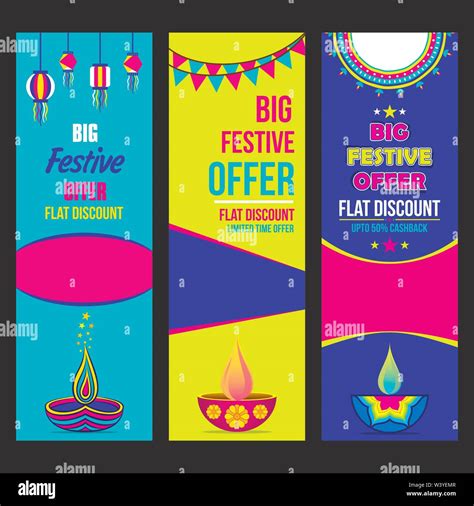 creative big festive banner design ,diwali festival offer Stock Vector ...