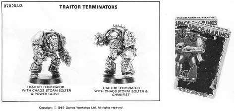 Warhammer 40K 3 Decades Of Chaos Terminators Bell Of Lost Souls