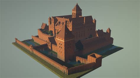 Conquest Reforged Malbork Castle Minecraft Map