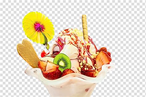 Ice Cream Cones Sundae Italian Ice Gelato Knickerbocker Glory