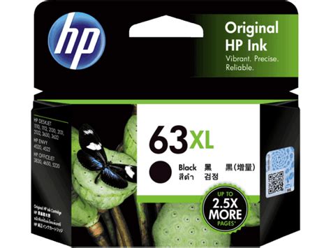 Hp 63xl High Yield Black Original Ink Cartridge F6u64aa Shop