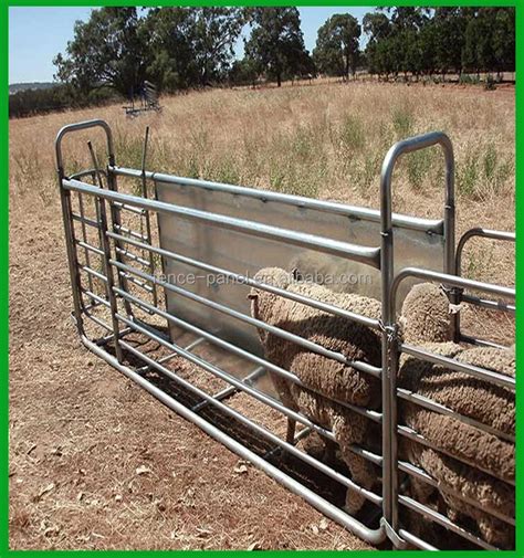 Adjustable Galbanized Cattle Loading Ramp With Sliding Gates Buy