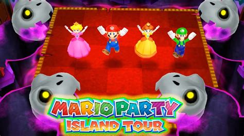 Mario Party Island Tour Best Minigames Peach Vs Daisy Vs Luigi Vs