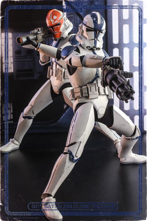 Hot Toys 1 6th Scale 501st Battalion Clone Trooper Finale Produktbilder