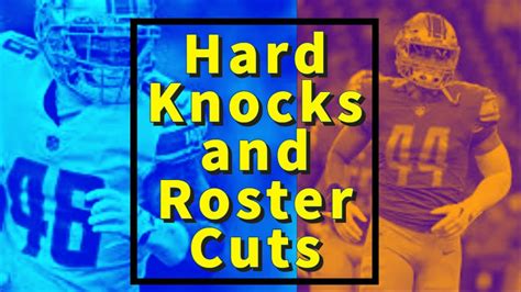 Detroit Lions Hard Knocks Roster Cuts Detroitlions Hardknocks YouTube