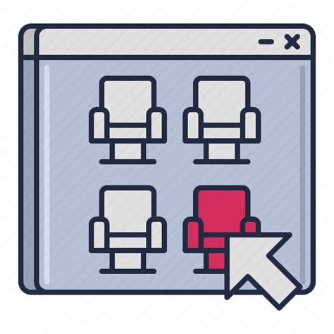 Airline Seat Selection Icon Download On Iconfinder