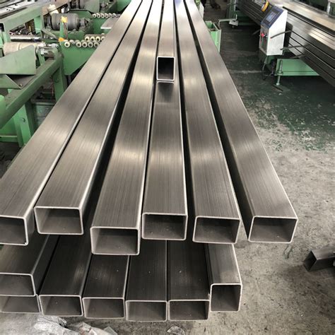 Hairline 304 Stainless Steel Square Tube