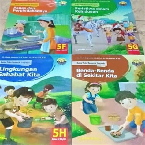 Jual Buku Teks Tematik Terpadu Kelas Sd Semester Yudhistira F G