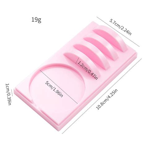 Pcs False Eyelashes Stand Pad Individual Lash Holder Pad Glue Pallet