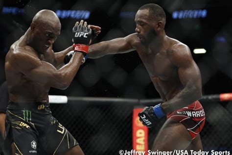 Ufc Results Leon Edwards Stuns Kamaru Usman For Welterweight Title