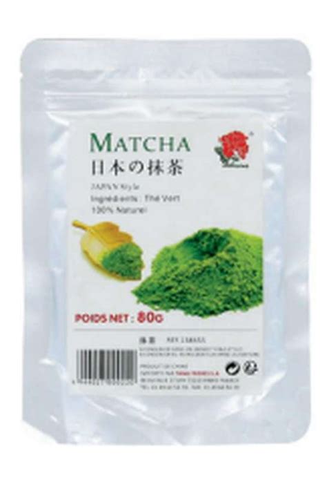 Th Vert Matcha En Poudre Hiliscus G La Belle Vie Courses En