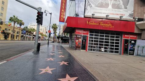 Hollywood Boulevard and the Walk of Fame Form an Iconic Cultural Landmark in Los Angeles ...