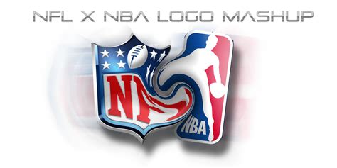 NFL X NBA Logo Mashup on Behance