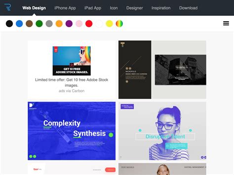 20 Sites to Get Your Daily Dose of Web Design Inspiration - Creative Market Blog