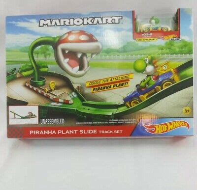 Hot Wheels Piranha Plant Slide Gcp Mario Kart Circuit Track Set A