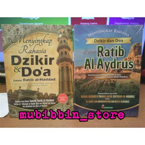 Jual Paket Hemat 2 Buku Menyingkap Rahasia Dzikir Dan Doa Dalam Ratib