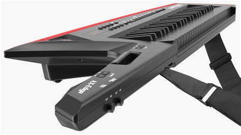 Black Keytar Roland Ax Edge 3d Model 39 3ds Blend C4d Fbx Max