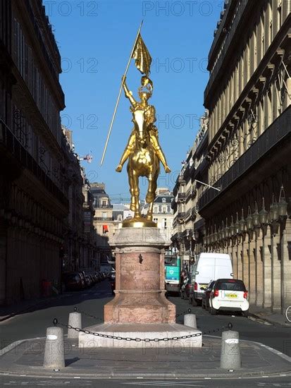 Fr Miet Statue Questre De Jeanne D Arc Photo