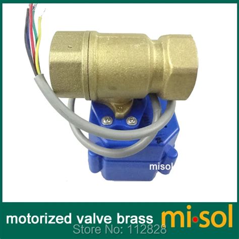 Misol Motorized Valve Brass G Dn Way Cr Electrical Valve