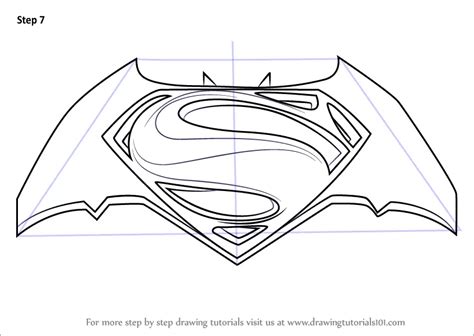 Superman Logo Pencil Drawing - bestpencildrawing