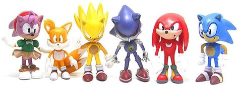 Buy Sonic The Hedgehog Action Figures Pack Collectible Figures With