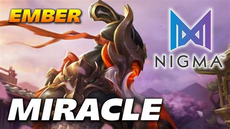 Miracle Ember Spirit Dota Pro Gameplay Youtube