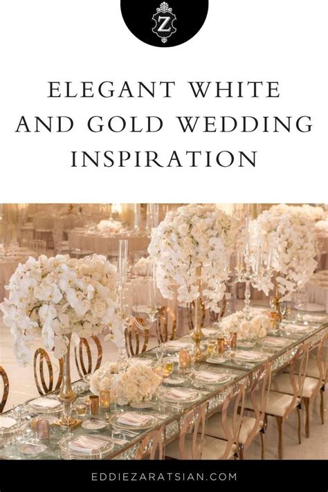 Four Seasons White And Gold Wedding Inspiration Eddie Zaratsian