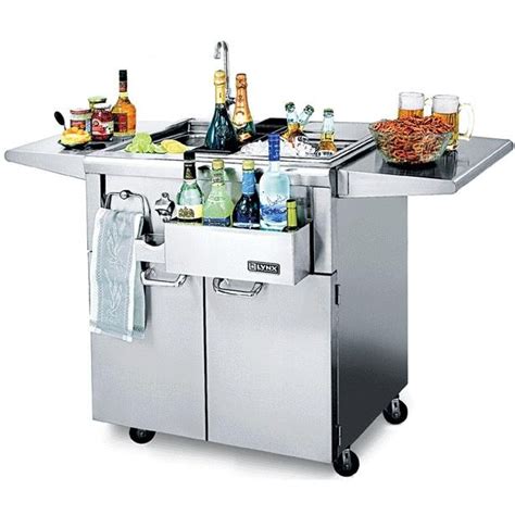 Lynx 30 Inch Cocktail Station With Sink And Ice Bin Cooler Bbqguys