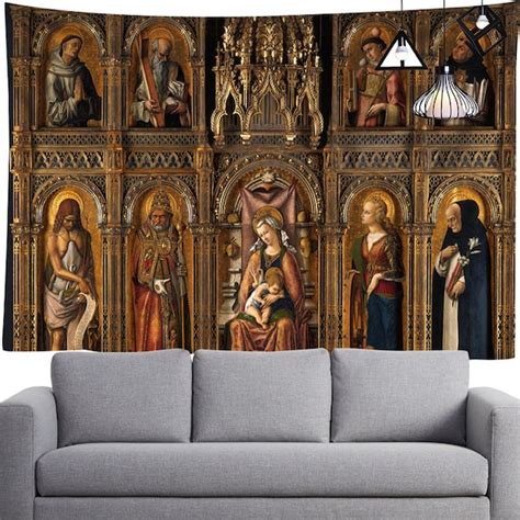 Christian Tapestry Etsy