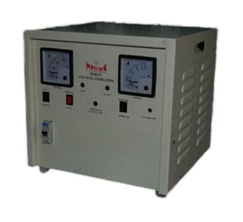 Single Phase Automatic Servo Voltage Stabilizer Srv20n 170v To 270 V