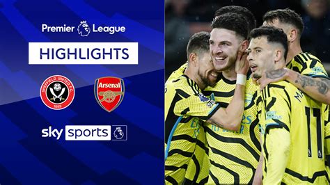 Sheffield United 0-6 Arsenal | Premier League highlights | Football ...