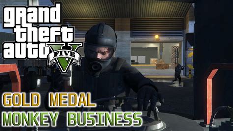 Gta V Main Mission Monkey Business Gold Medal Youtube