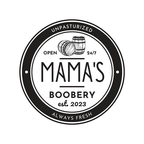 Brewing Co Svg Mama S Boobery Svg Breastfeeding Svg Nursing Mom Svg