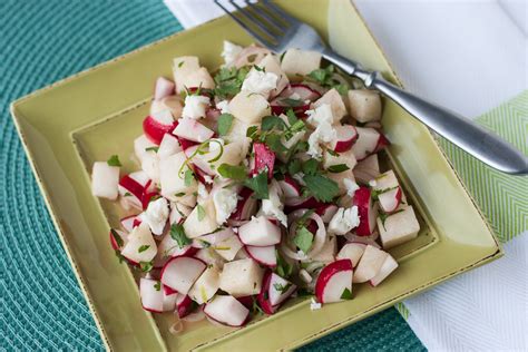 Sweet 'n Crunchy Radish Salad - Mia's Daily Dish