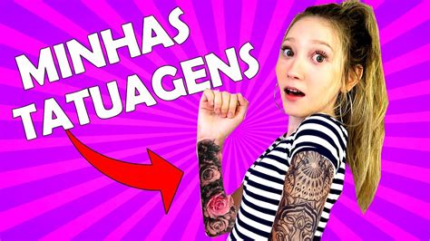 TATUAGEM FALSA EM CASA ZABETTA MACARINI YouTube