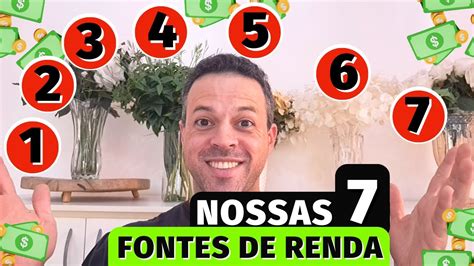 NOSSAS 7 FONTES DE RENDA EU E MINHA ESPOSA TRABALHAMOS JUNTOS E