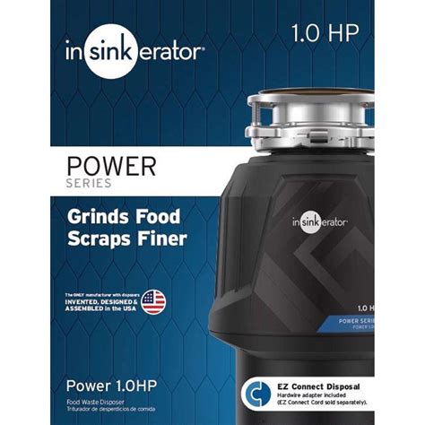 InSinkErator Power 1 HP Continuous Feed Garbage Disposal - Ace Hardware