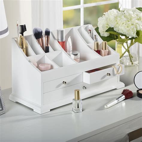 The Complete Cosmetics Organizer Hammacher Schlemmer