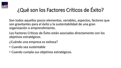 Ppt 9 Factores Criticos De Exito Ppt