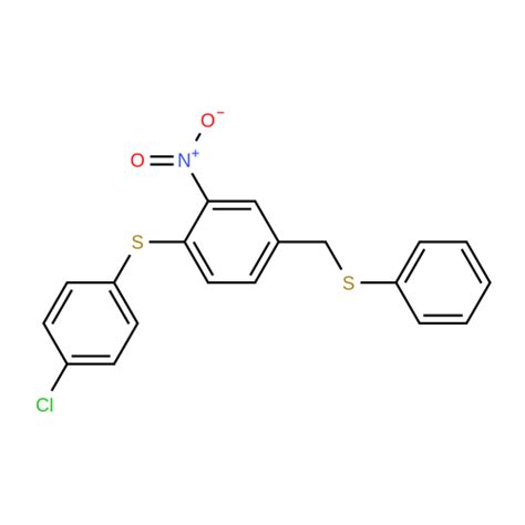 Chlorophenyl Sulfanyl Nitro Phenylsulfanyl