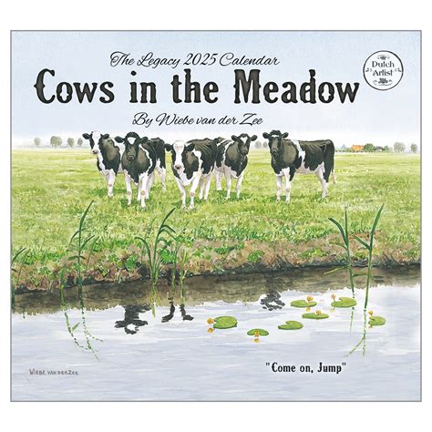 Cows In The Meadow Kalender Kopen Art Work Van Wiebe Van Der