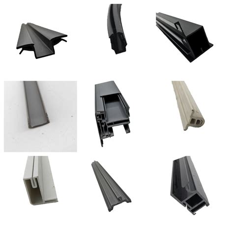 Tpr Tpu Tpv Epdm Nylon Custom Plastic Profile Extrusions China Pvc