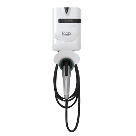 Evloop EVS 80A L2 001 Wall Mount Level 2 Single Port Electric Vehicle