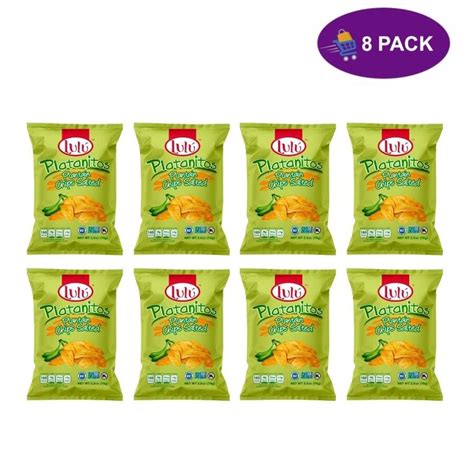 Lulú Maduritos Sweet Plantain Chips 25 Oz 8 X 750 Bh Súper