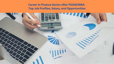 Career In Finance Sector After Pgdmmba Top Job Profiles Salary And Opportunities