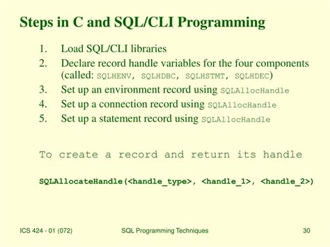 Ppt Introduction To Sql Programming Techniques Constraints And