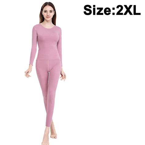 Cationic Thermal Underwear Womens Mens Seamless Thermal Underwear Set Heating Qiuyi Long