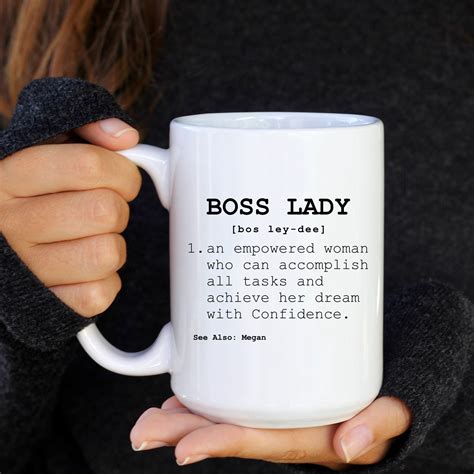 Funny Boss Gift Female Boss Gift Boss Lady Mug Boss Coffee - Etsy