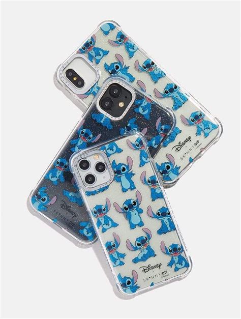 Disney X Skinnydip Stitch Shock Iphone Case Cute Phone Cases Disney