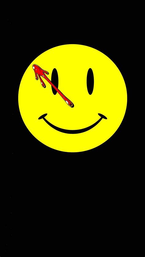 Watchmen Smiley Face Pin